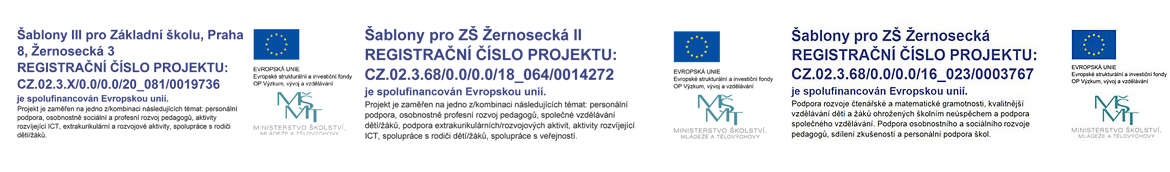 Šablony EU pro ZŠ Žernosecká